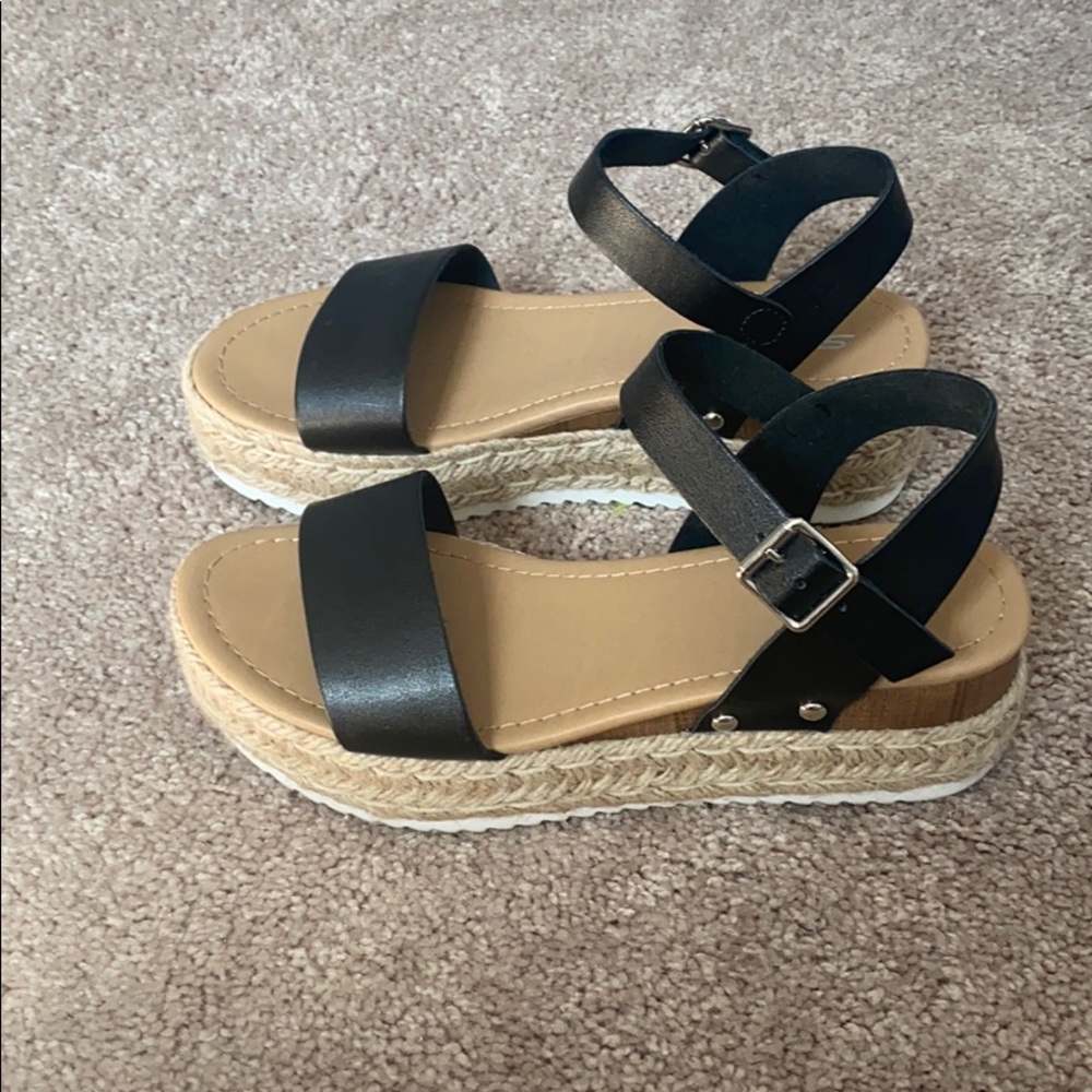 Soda Espadrille platform sandals